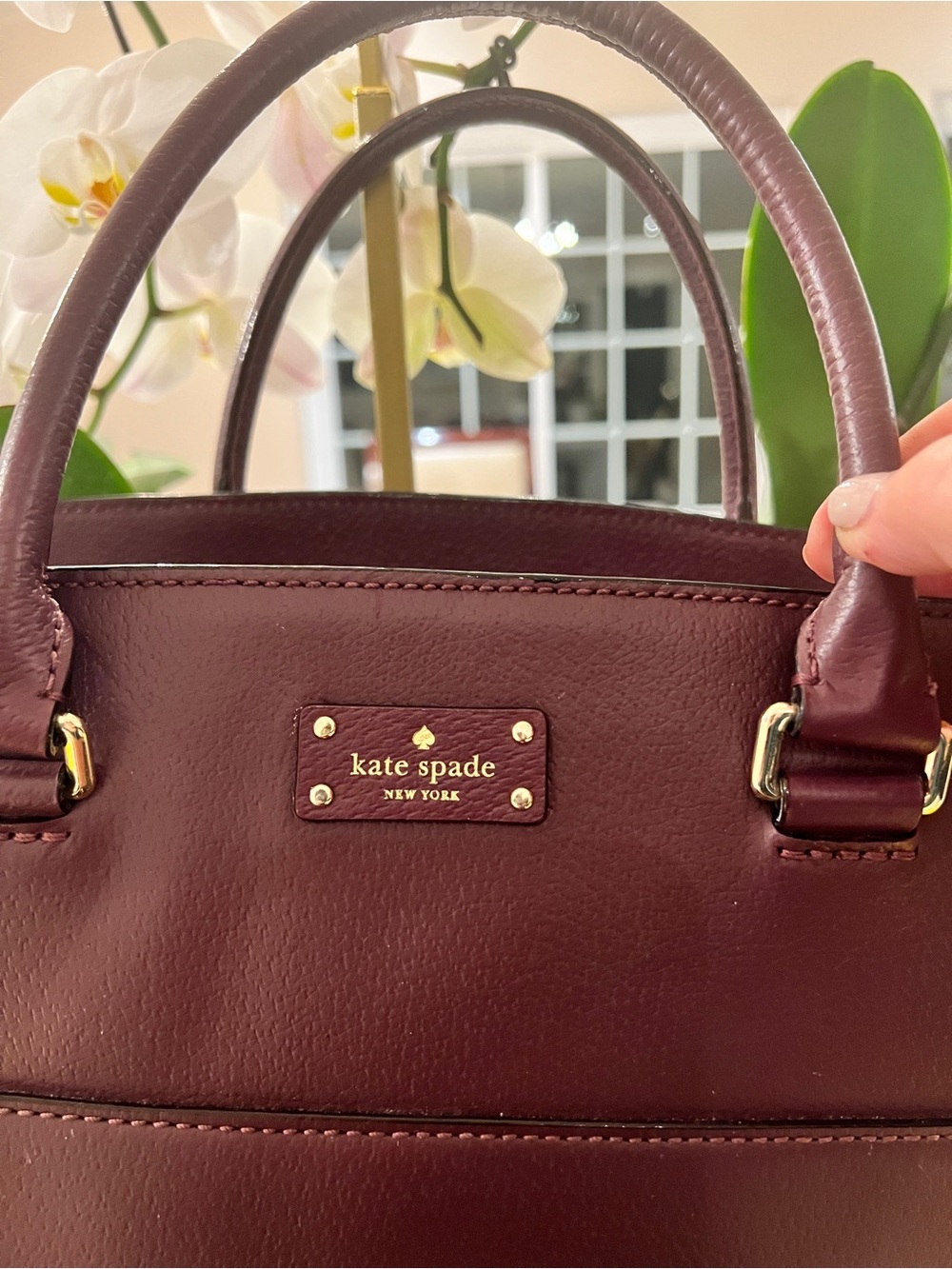 Kate Spade New York Grove Street Lana Plum Tote & Wallet Set - Picture 7 of 10